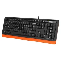 Клавиатура A4Tech Fstyler FKS10 (черный/оранжевый) фото 2